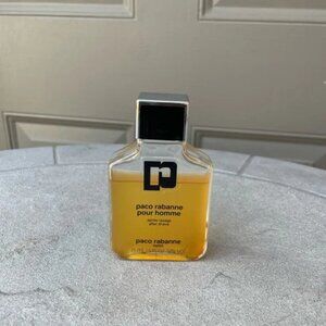 Vintage Paco Rabanne Pour Homme Men After Shave Fragrance 2.5 FL OZ